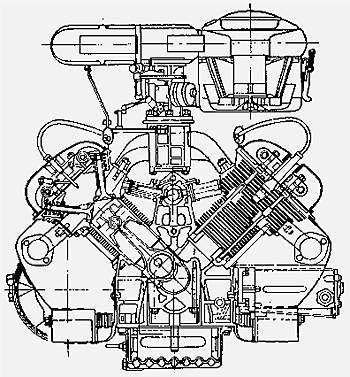 Двигатель Tatra T603